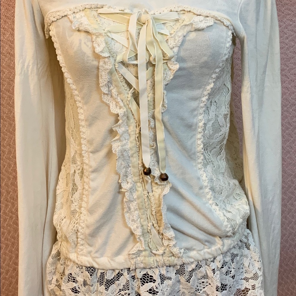Liz Lisa corset lace princess top